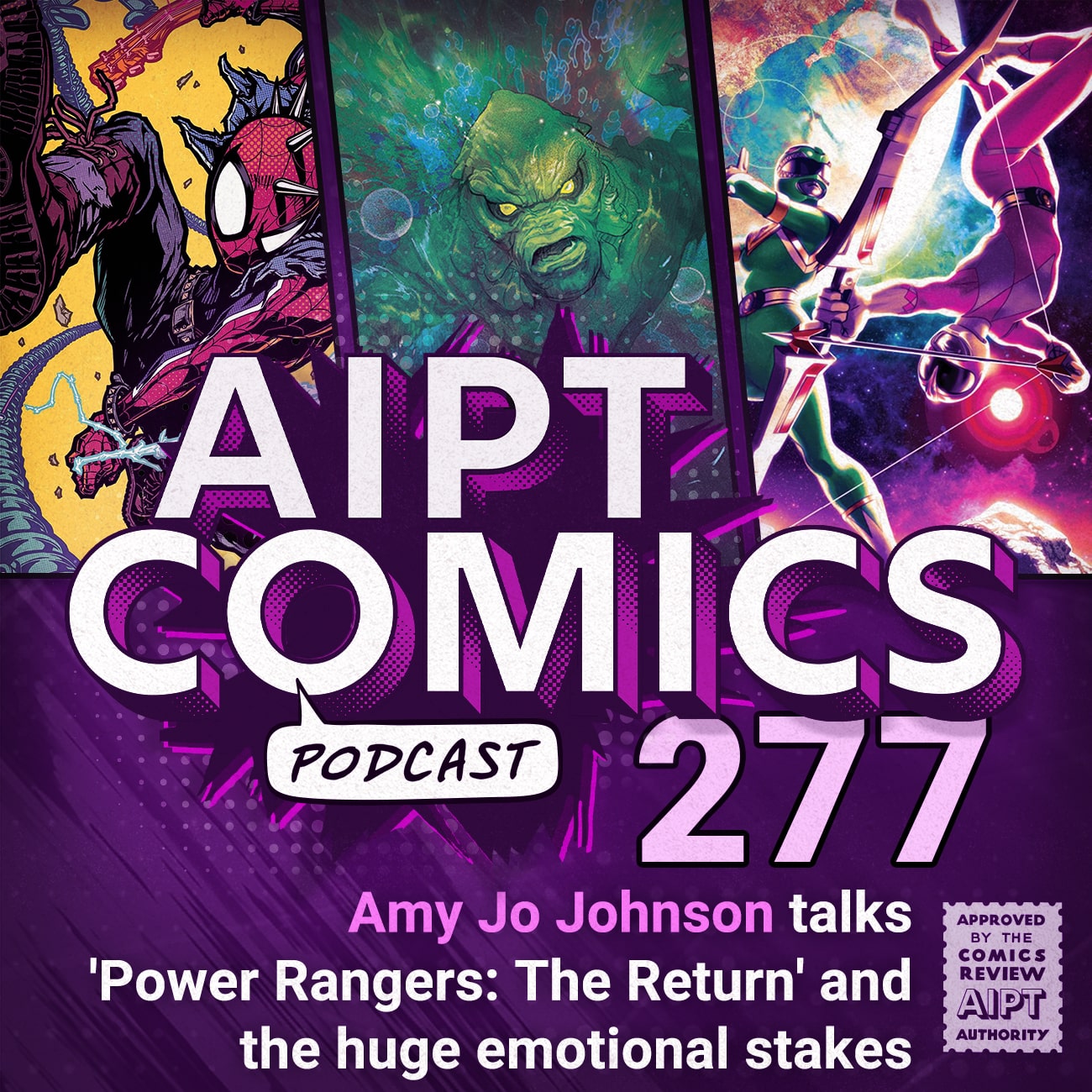 AIPT Comics Podcast Episode 277: Amy Jo Johnson talks 'Power Rangers: The Return' and the huge emotional stakes