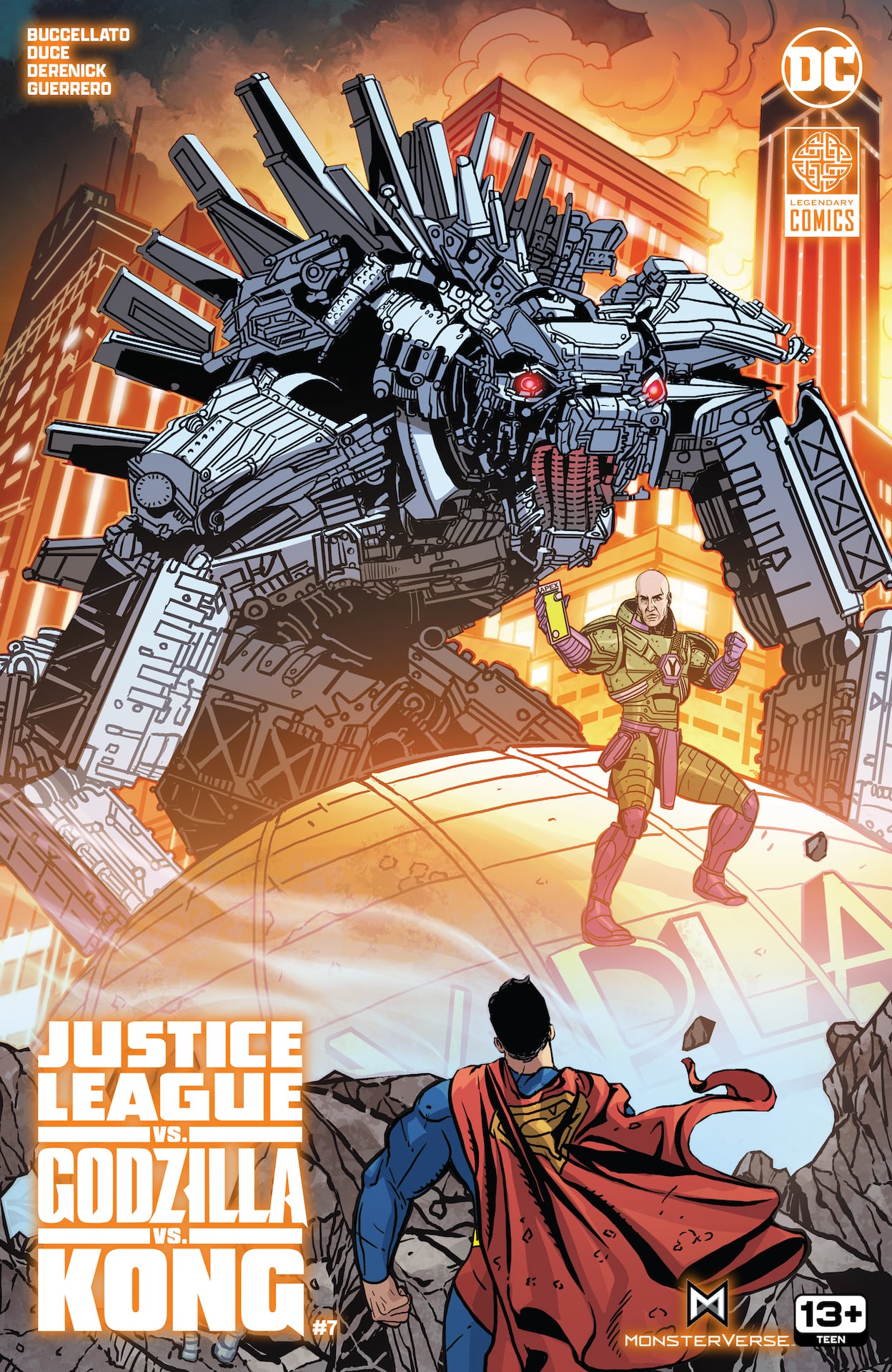 DC Preview: Justice League vs. Godzilla vs. Kong #7
