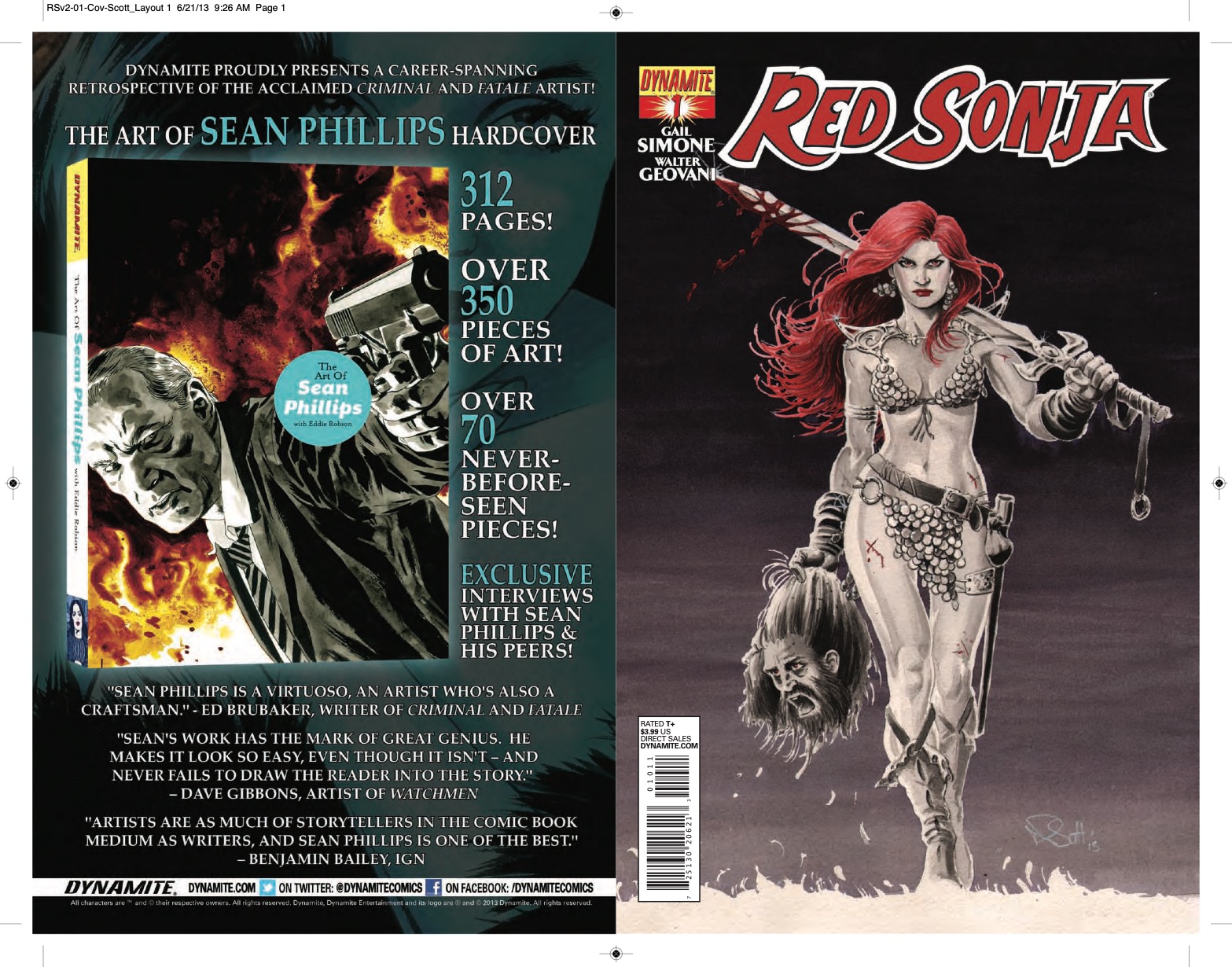 Dynamite Free Comic: Red Sonja #1