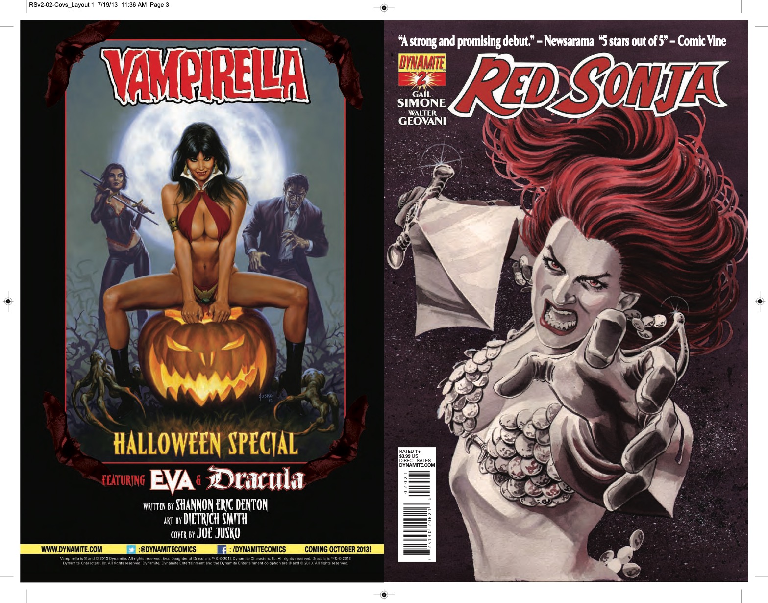 Dynamite Free Comic: Red Sonja #2