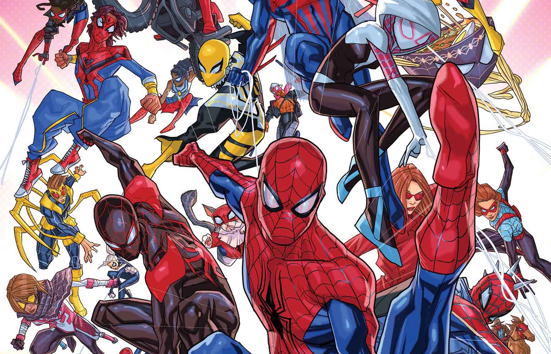 New series 'Spider-Society' spins up its first issue August 2024