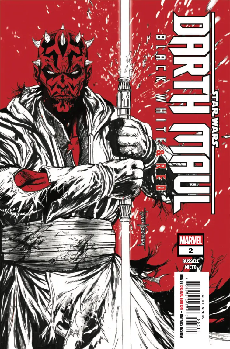 Marvel Preview: Star Wars: Darth Maul - Black, White & Red #2