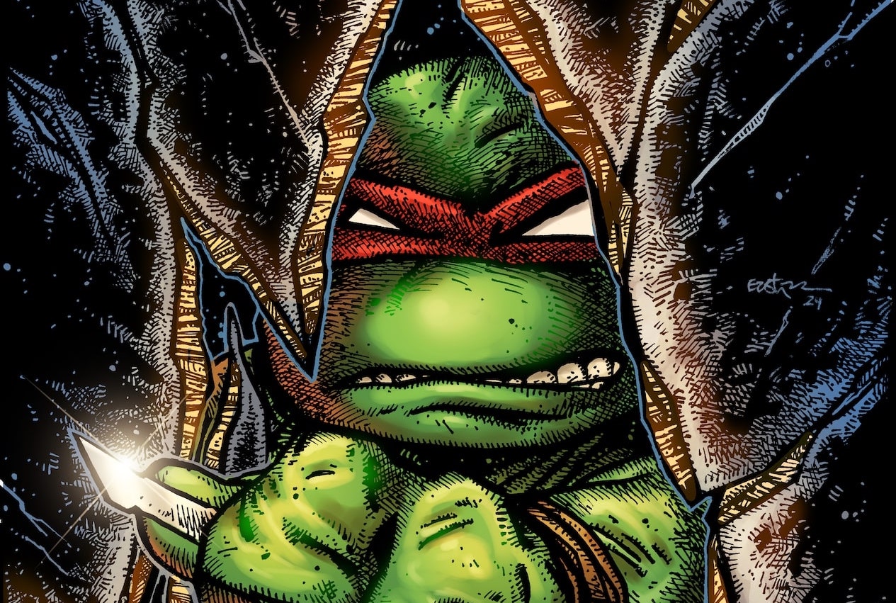 IDW First Look: Teenage Mutant Ninja Turtles #1 cover by Kevin Eastman