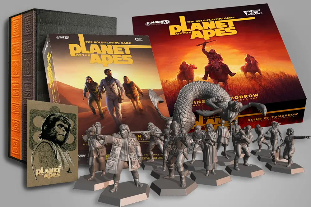 Magnetic Press launching 'The Planet of the Apes' RPG via Kickstarter