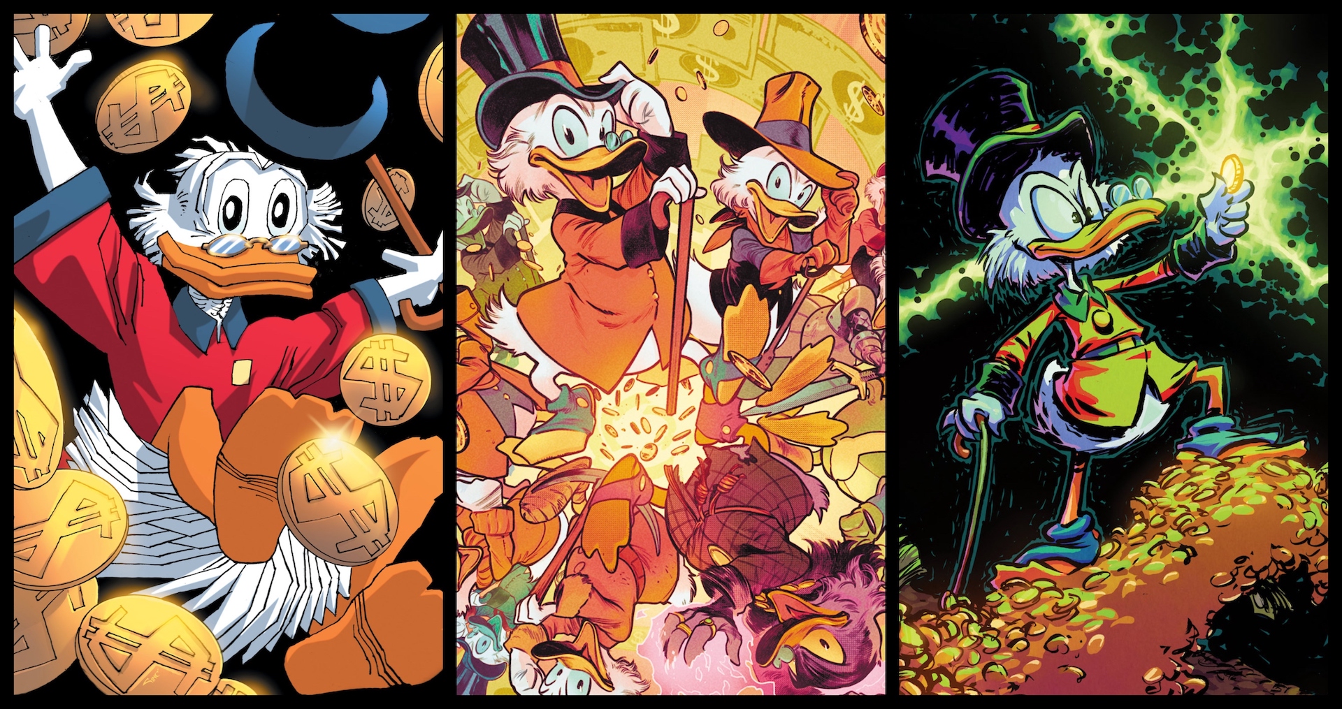 Marvel shows off 'Uncle Scrooge and the Infinity Dime' #1 covers