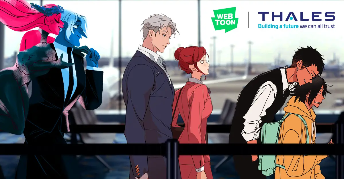 WEBTOON takes to the skies with Thales InFlyt Experience partnership