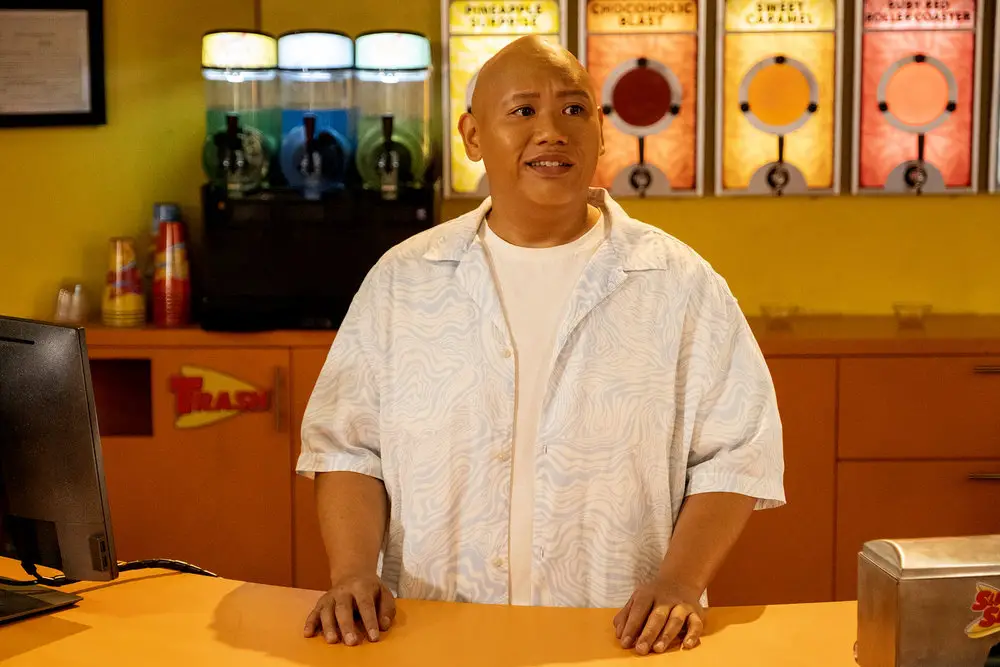 REGINALD THE VAMPIRE -- "We Can Be Heroes (Just For One Day)" Episode 208 -- Pictured: Jacob Batalon as Reginald Andres