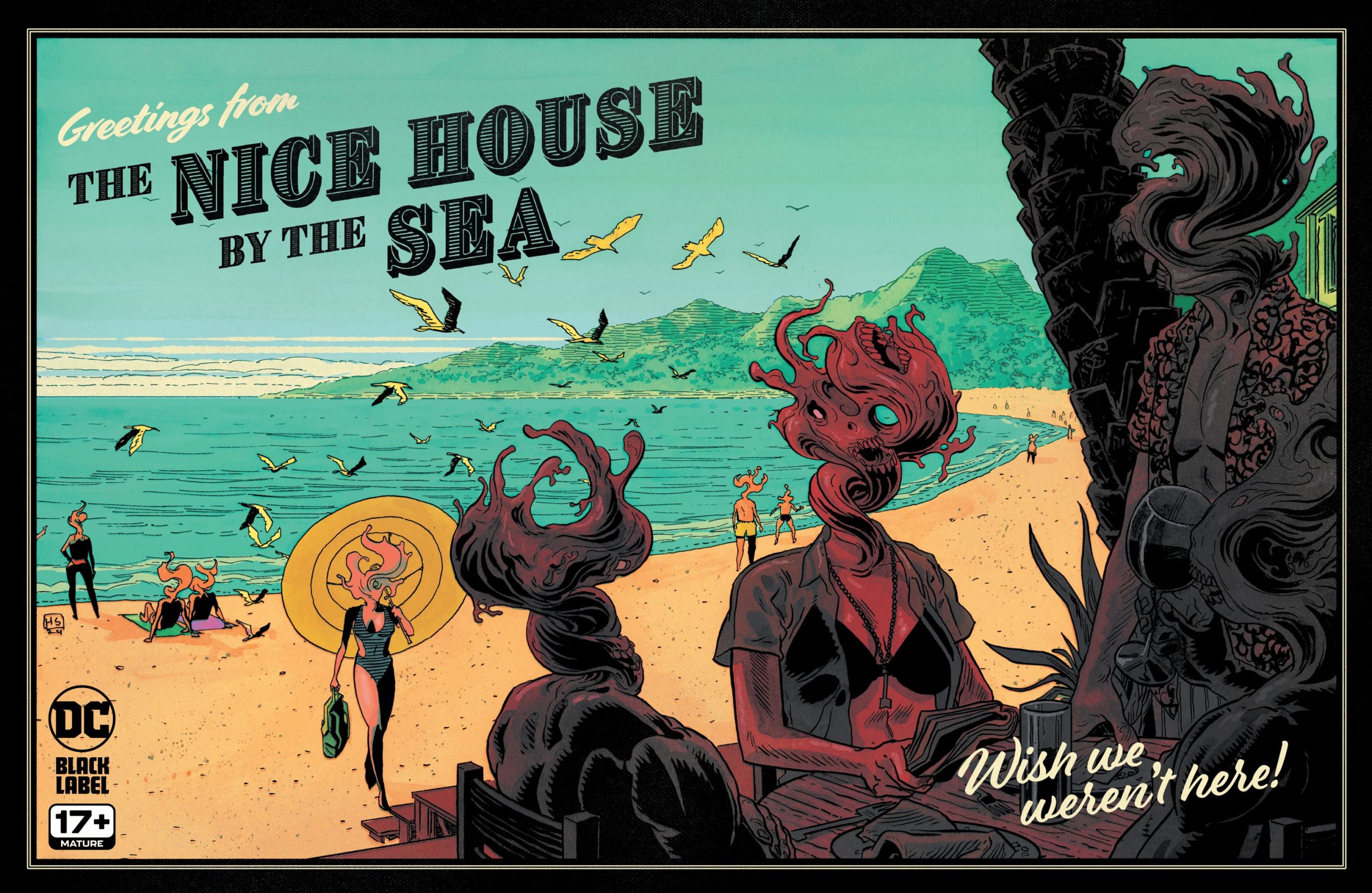See character designs and a preview of 'The Nice House by the Sea' #1