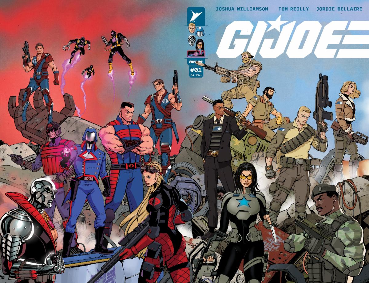 Image/Skybound and Hasbro announce 'Choose Your Side' initiative for G.I. Joe #1