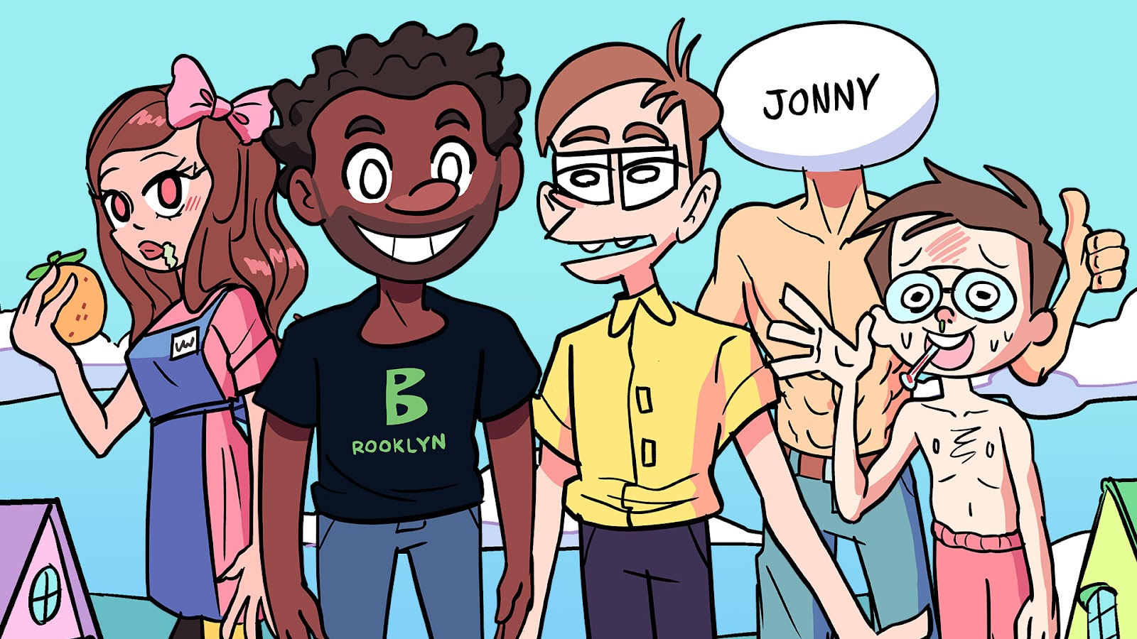 New WEBTOON video collaboration with Try Guys for 'Super Sick' launched July 12