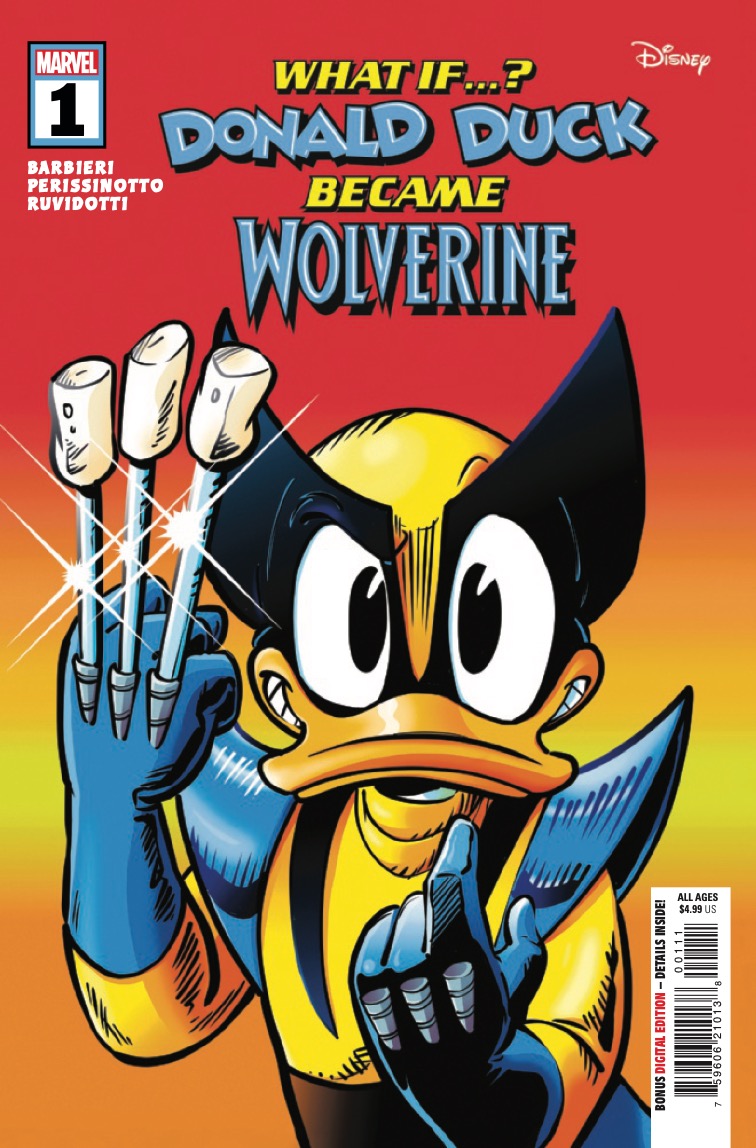 Marvel Preview: What If...? Donald Duck Became Wolverine #1