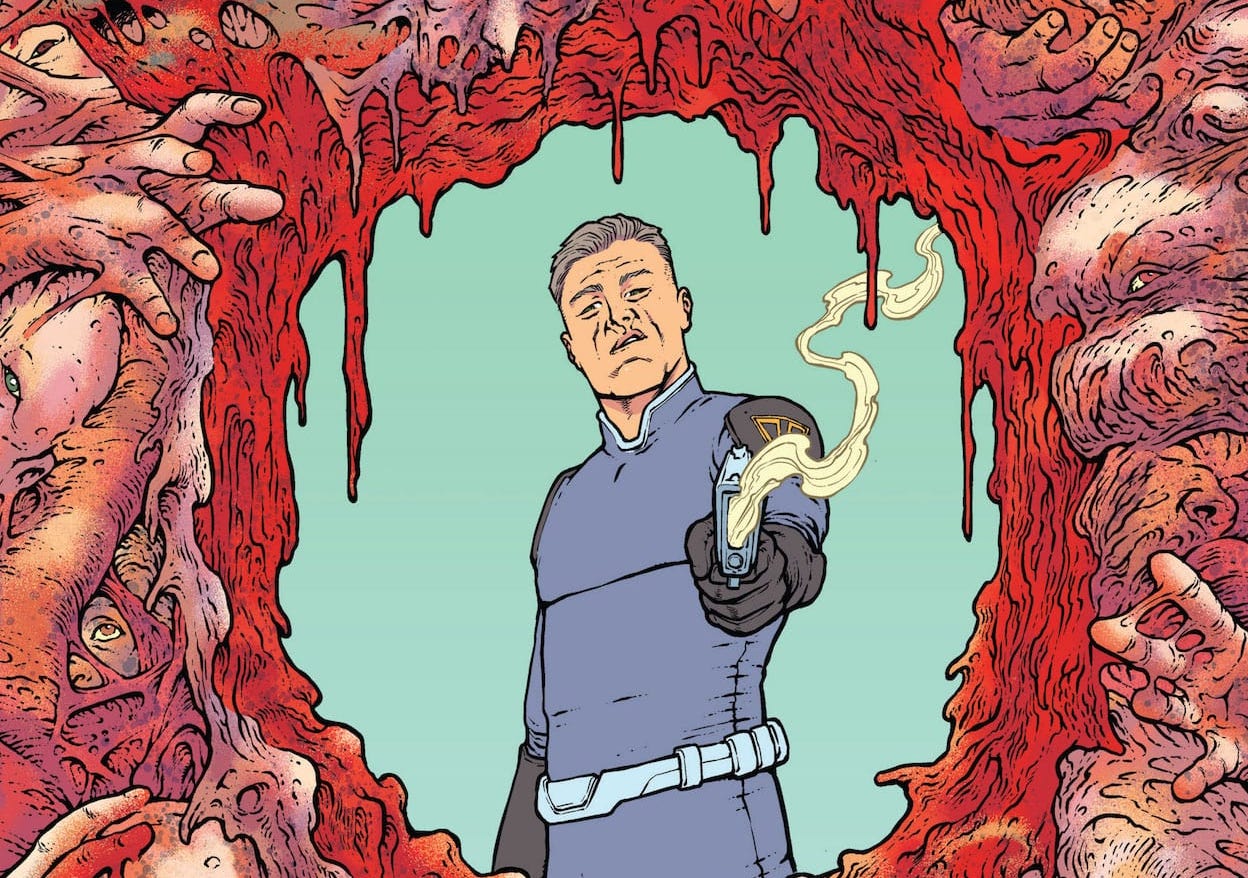 Killer clones run rampant in sci-fi series 'Skin Police' out October 2024