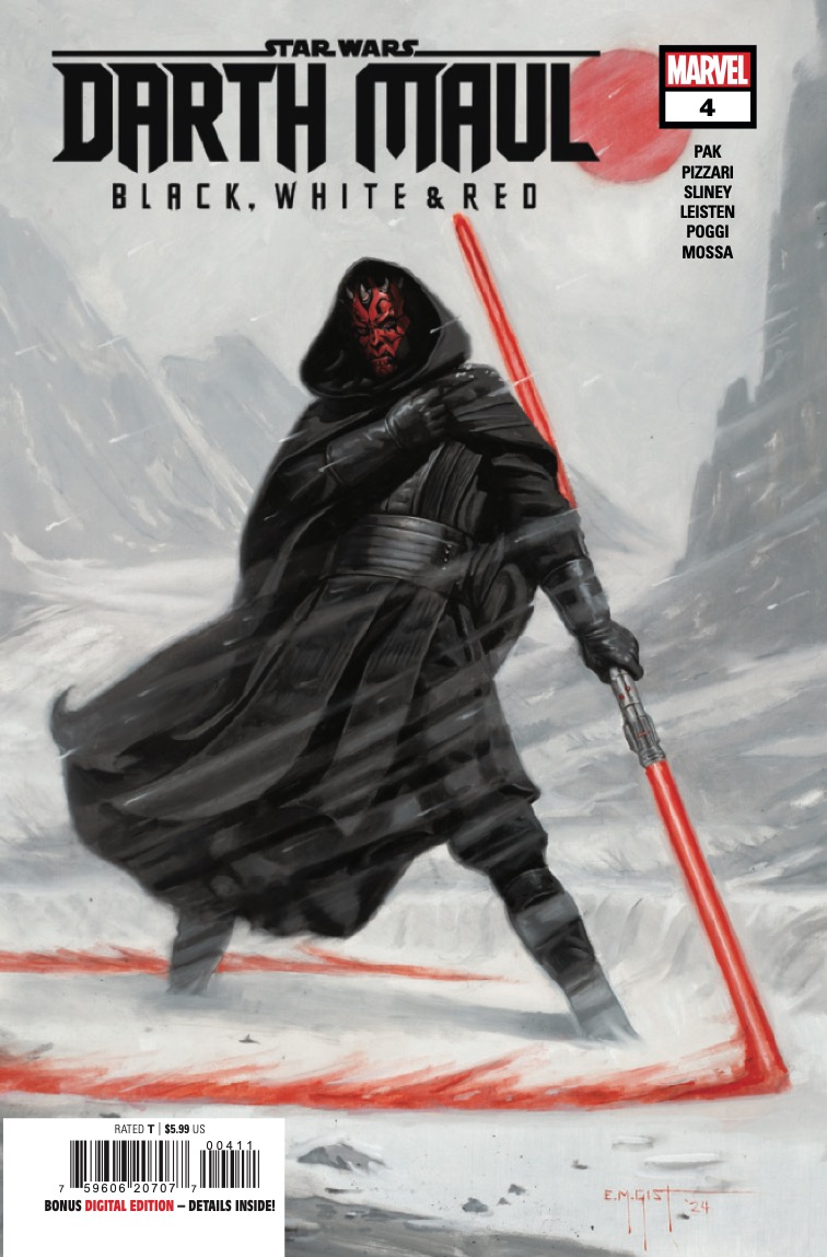 Marvel Preview: Star Wars: Darth Maul - Black, White & Red #4