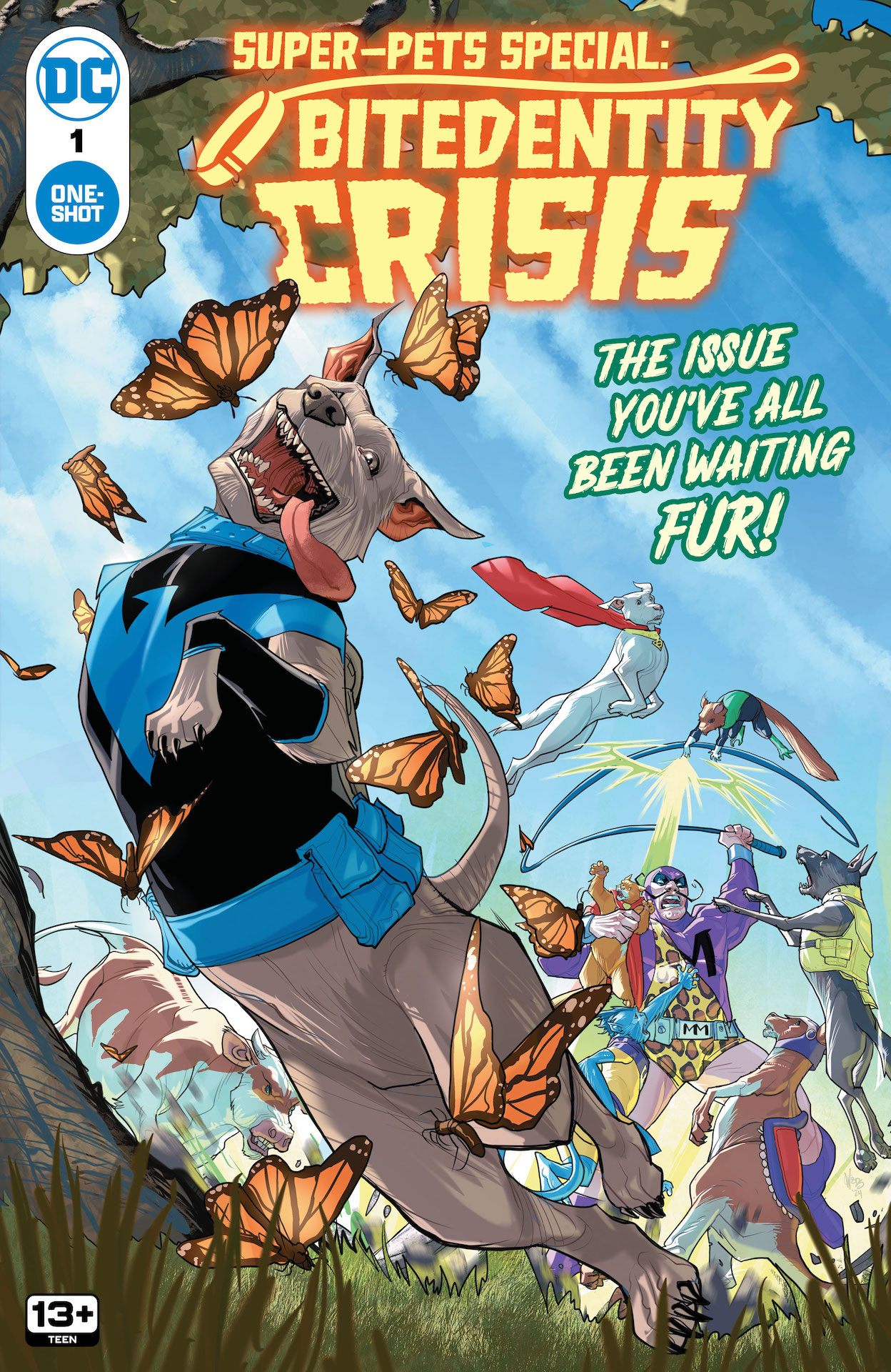 DC Preview: Super-Pets Special: Bitedentity Crisis #1