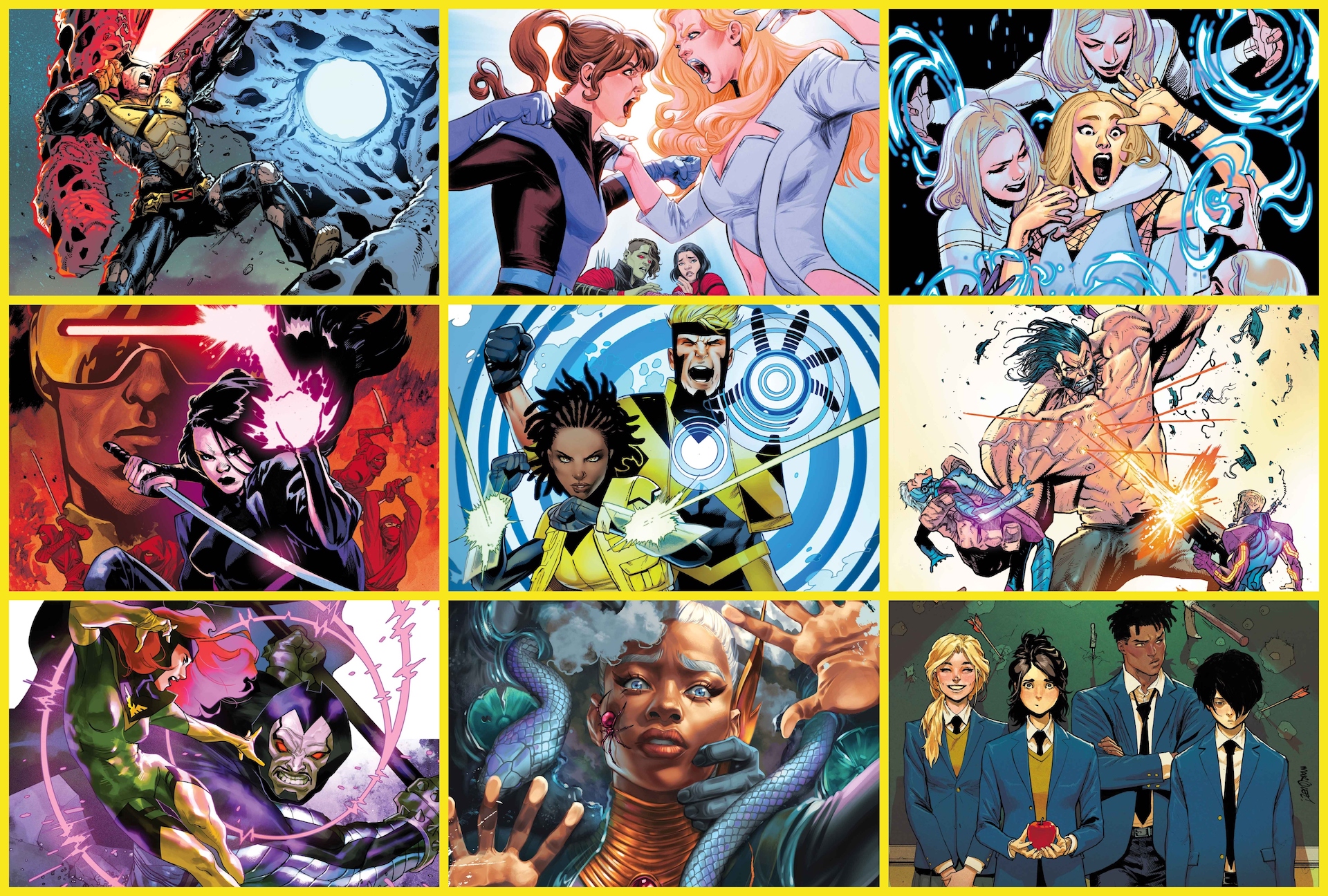 Check out all the X-Men art revealed at the SDCC 2024 'From the Ashes' panel