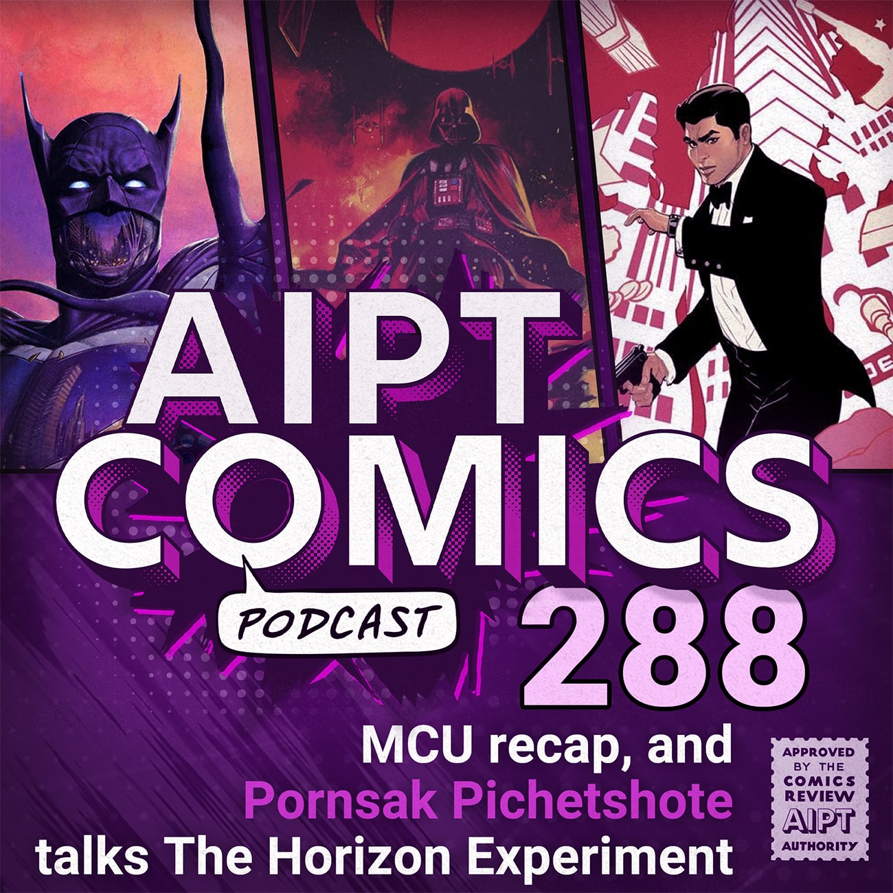 AIPT Comics Podcast Episode 288: MCU recap, and Pornsak Pichetshote talks The Horizon Experiment