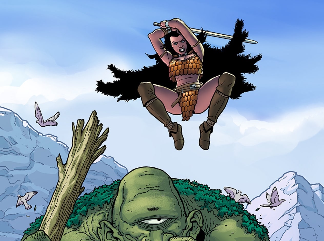 EXCLUSIVE AHOY Preview: Babs #1-4 covers