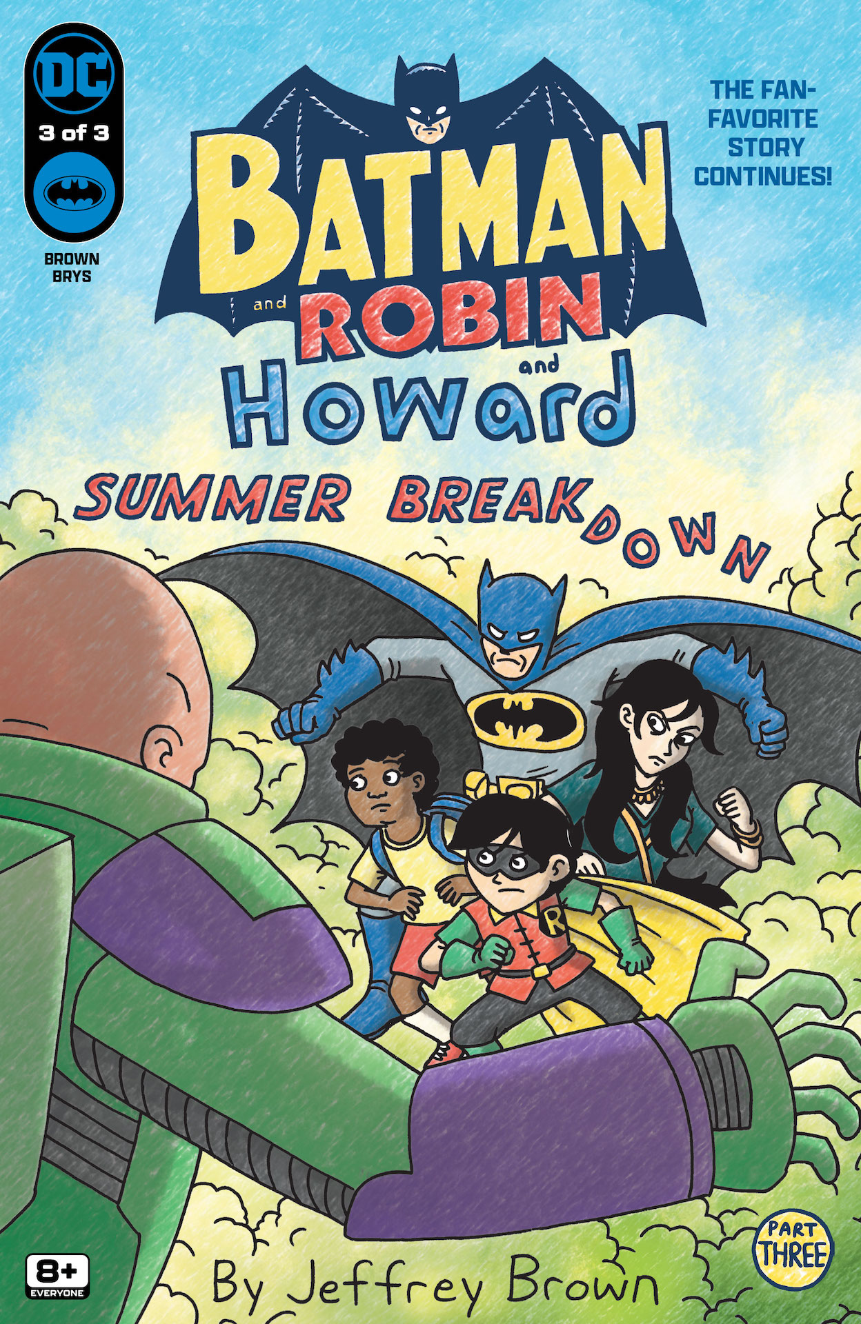 DC Preview: Batman and Robin and Howard: Summer Breakdown #3