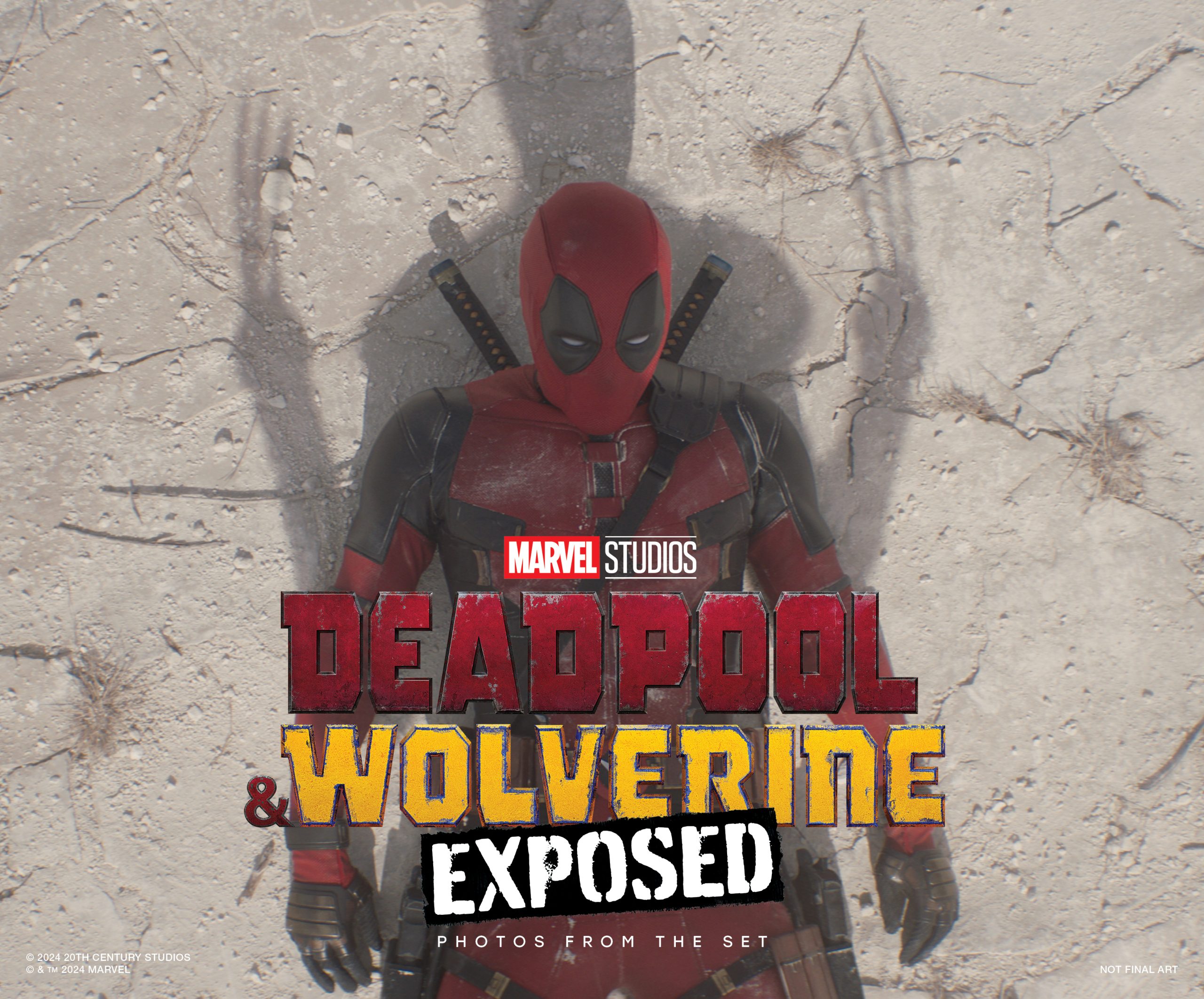 'Deadpool & Wolverine Exposed: Photos From the Set' hardcover announced