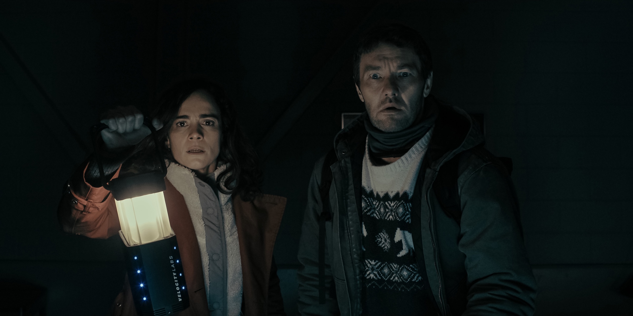 dark matter Joel Edgerton and Alice Braga