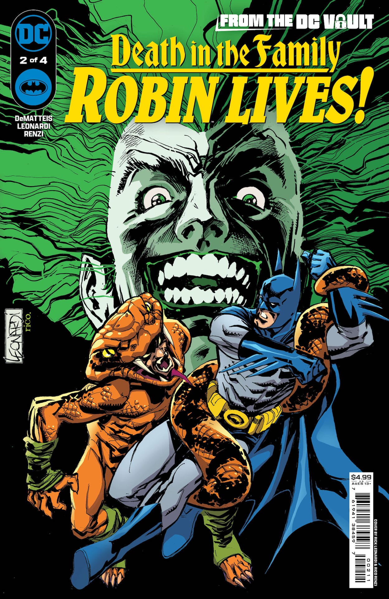 DC Preview: From the DC Vault: Death in the Family - Robin Lives #2