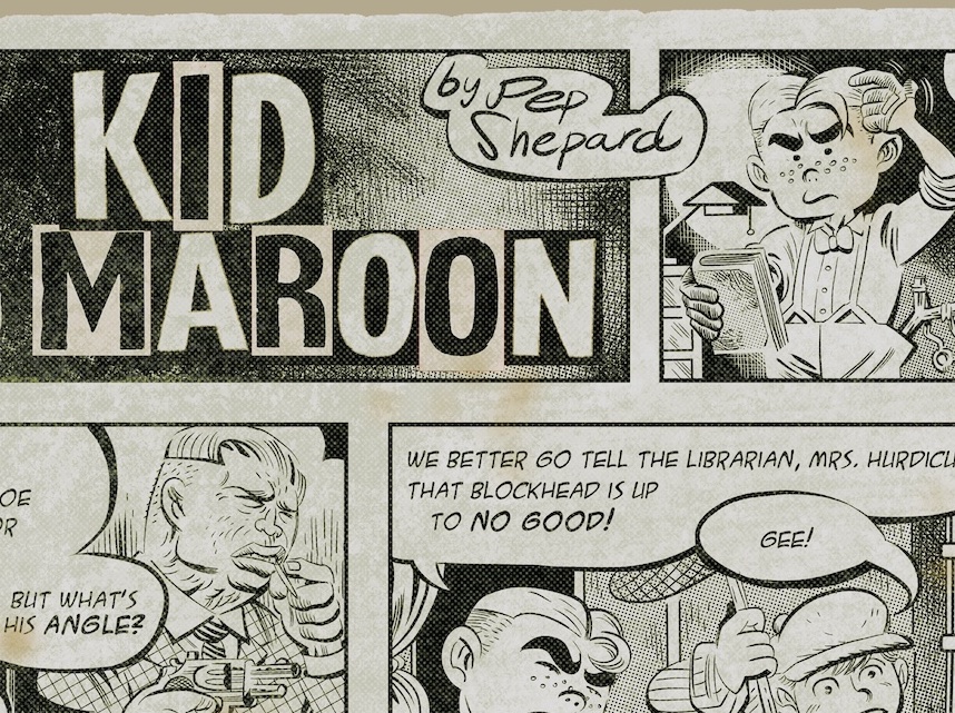 EXCLUSIVE: Vault Comics acquires 1940s 'Kid Maroon' licensing rights