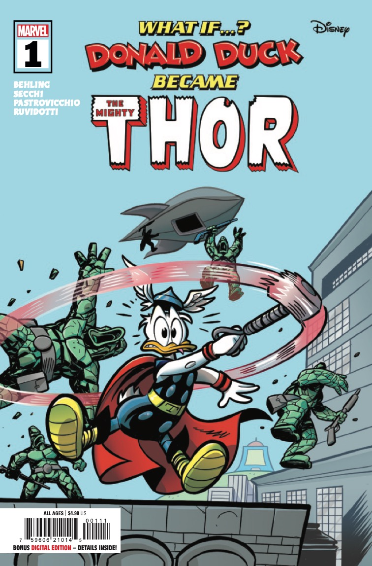 Marvel Preview: Marvel & Disney: What If…? Donald Duck Became Thor #1