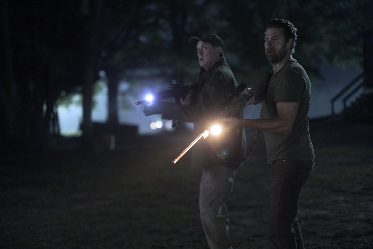 TEACUP -- "You Don't Know What It Means To Win" Episode 106 -- Pictured: (l-r) Boris McGiver as Donald Kelly, Scott Speedman as James Chenoweth