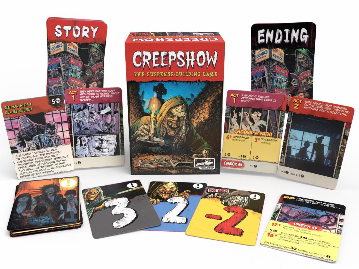 Skybound launching 'Creepshow: The Suspense Building Game'