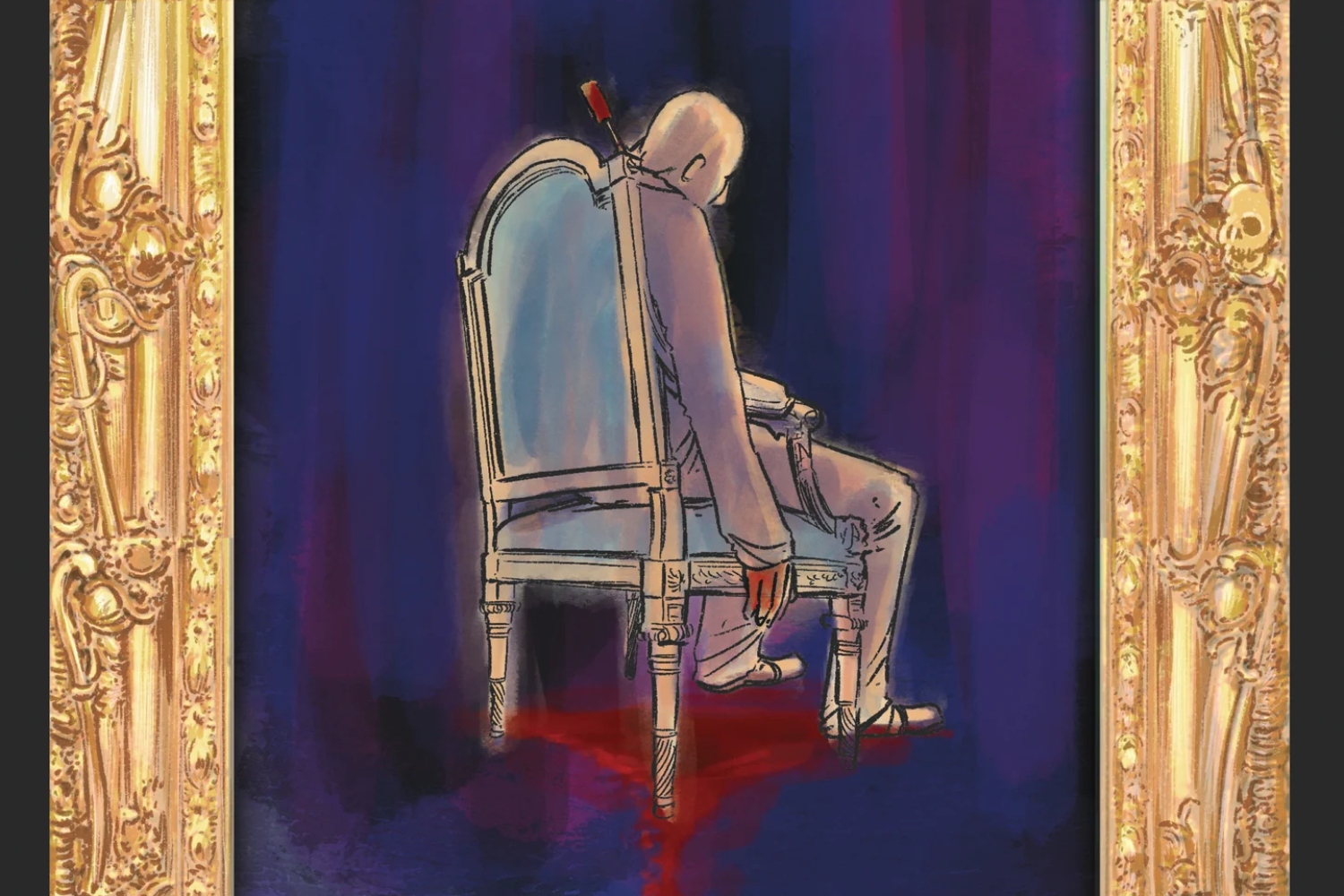 'Gilt Frame' #1 is a true work of crime comics art