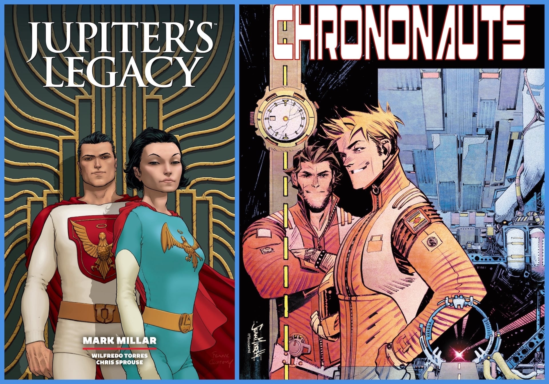 'Jupiter’s Legacy' and 'Chrononauts' get 2025 Dark Horse Library Editions