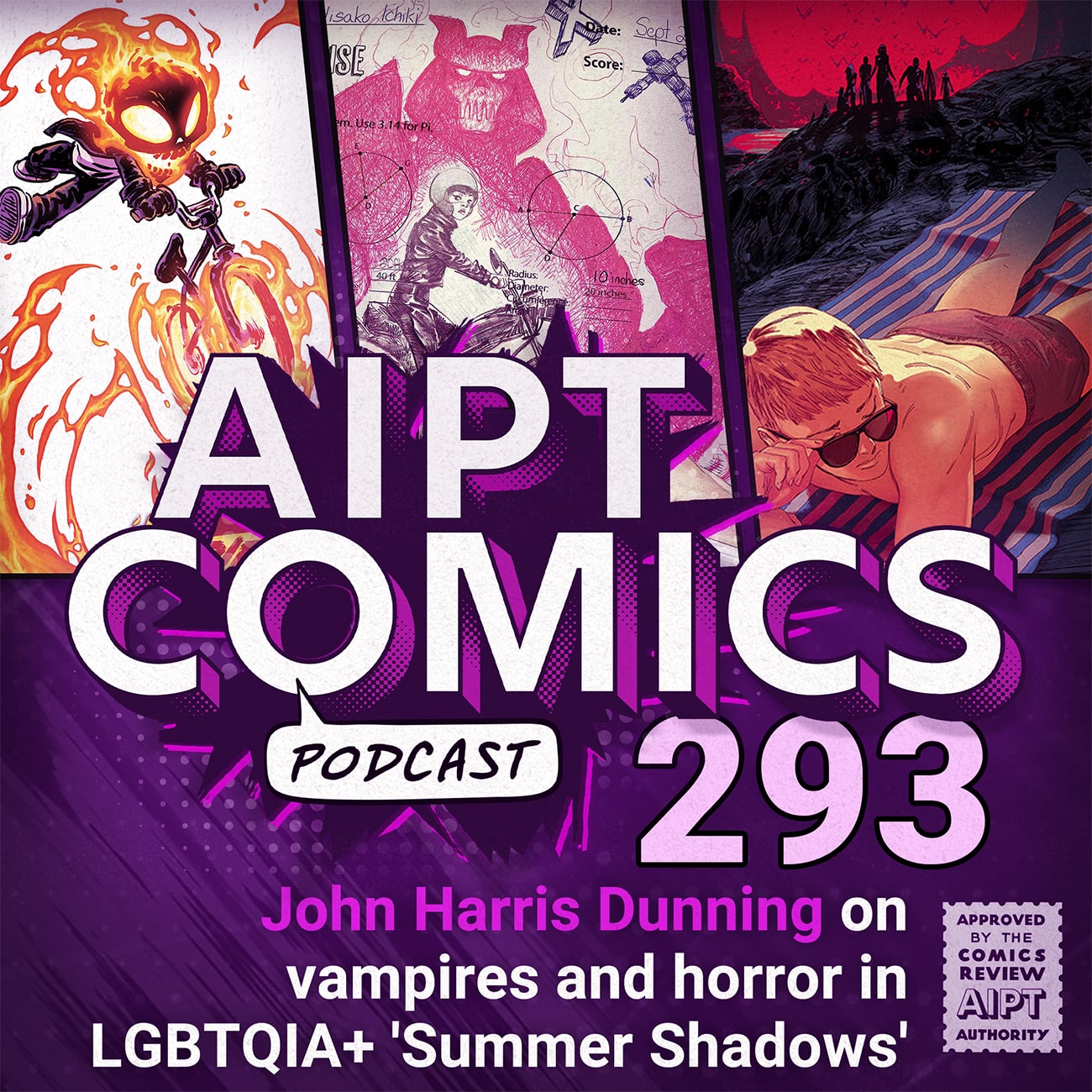 AIPT Comics Podcast Episode 293: John Harris Dunning on vampires and horror in LGBTQIA+ 'Summer Shadows'