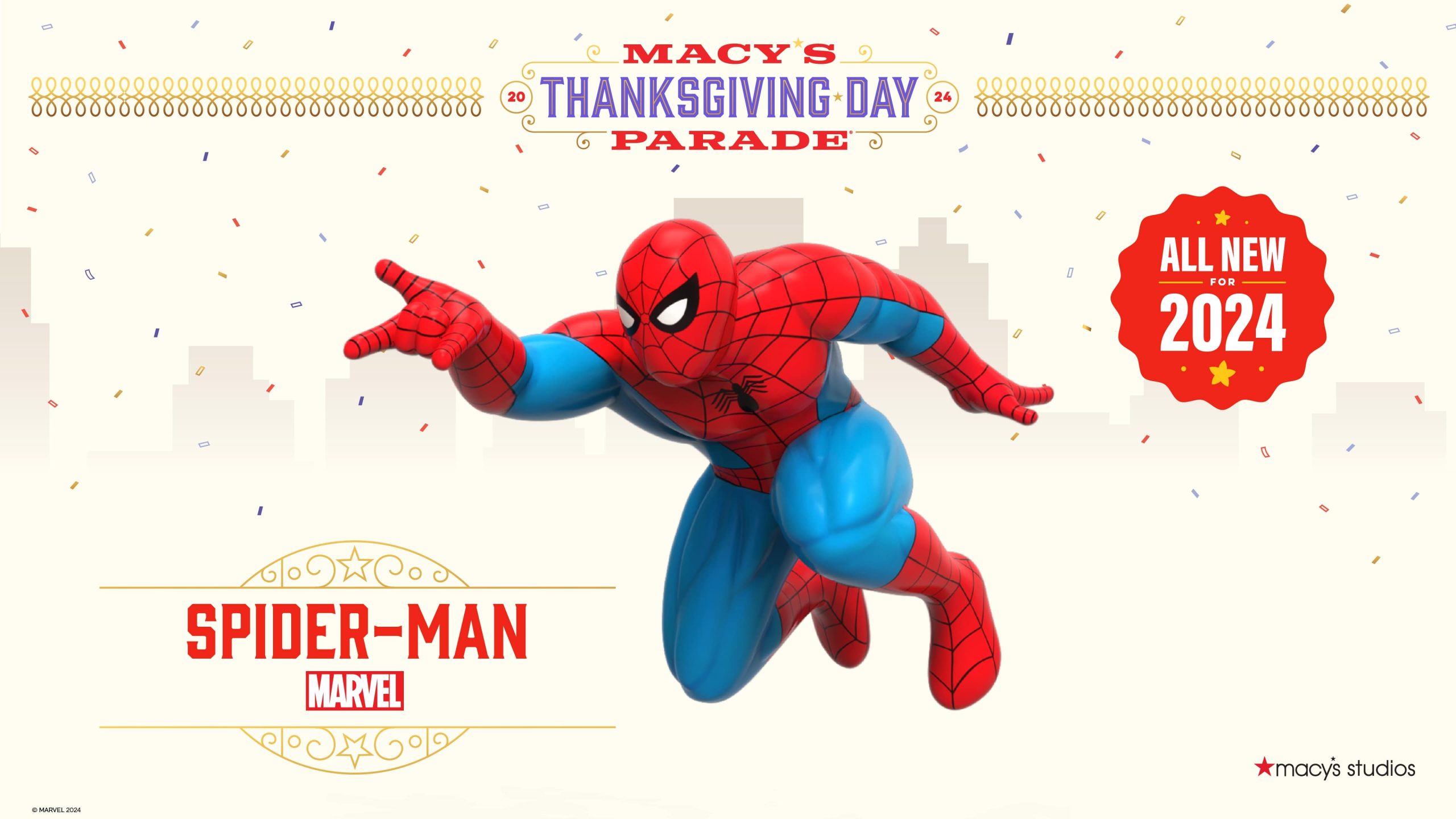 Spider-Man balloon returns for Macy's Thanksgiving Day Parade 2024