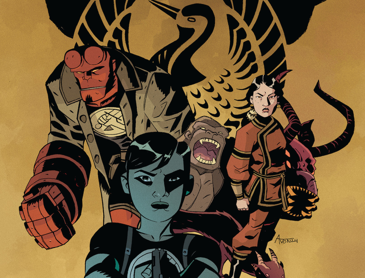Chris Roberson and Michael Avon Oeming unveil 'The Shadow of the Golden Crane'