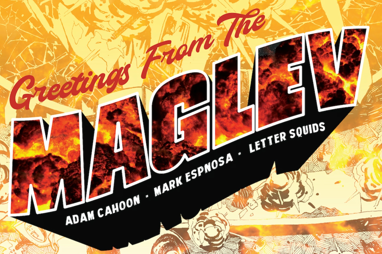 Adam Cahoon offers us 'Greetings from the Maglev'