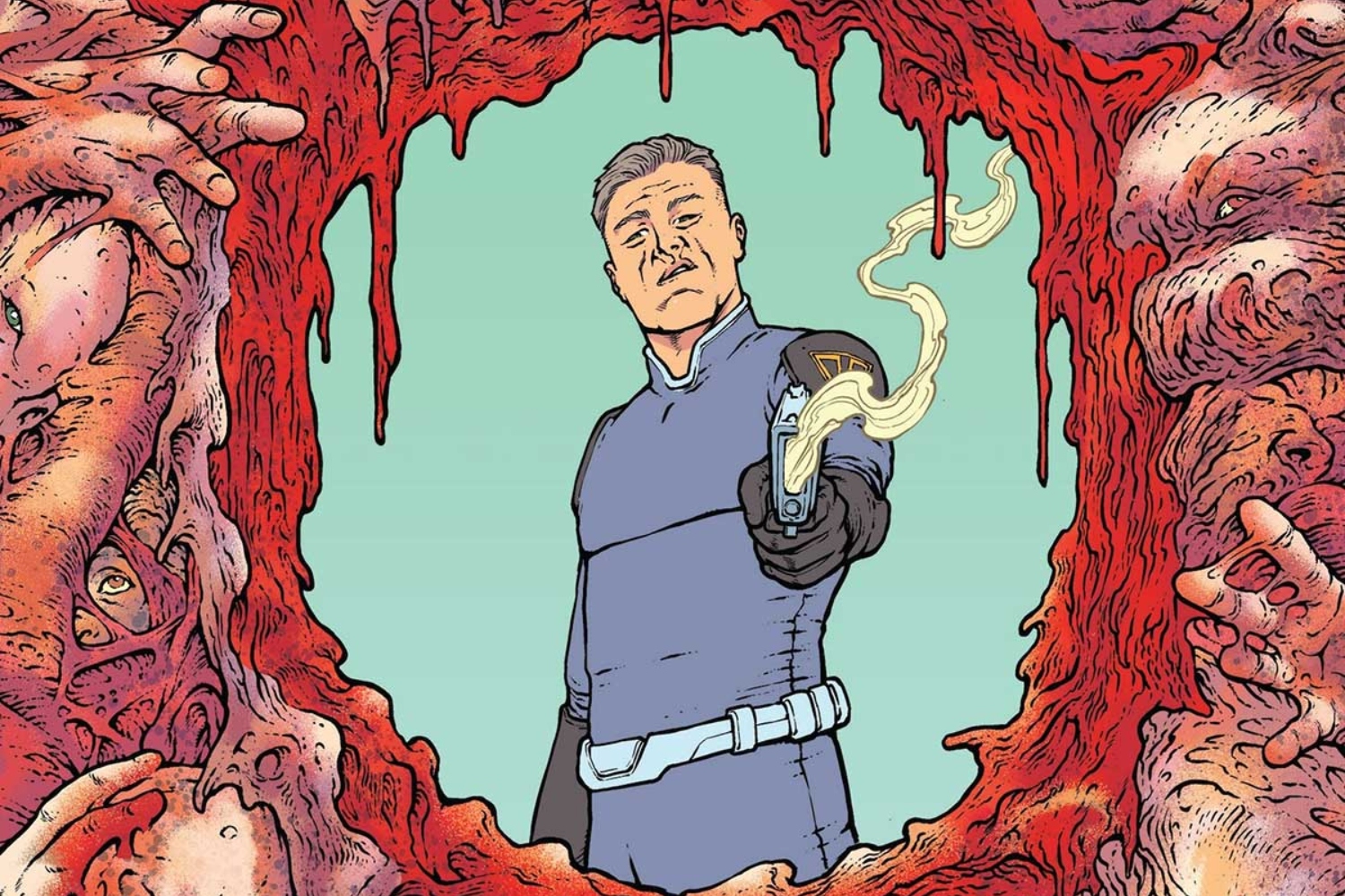 Jordan Thomas discusses trust, heroes, and clones in 'Skin Police'