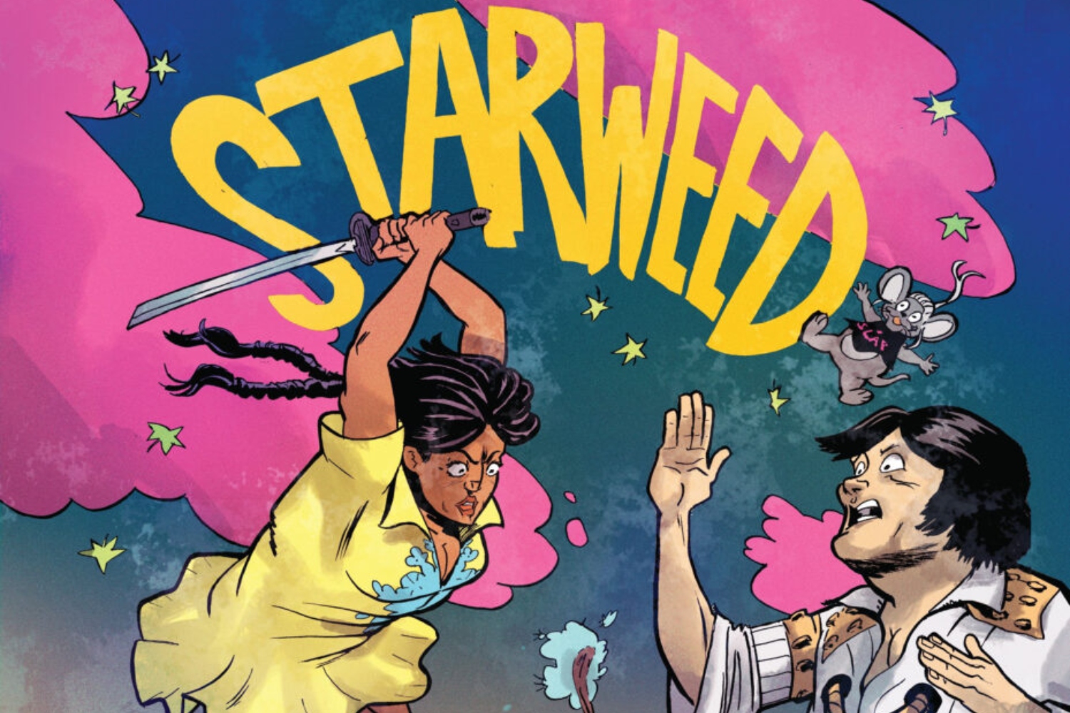 Lex Wilson and Tony Gregori talk sexbots and stoner jokes in 'Starweed'