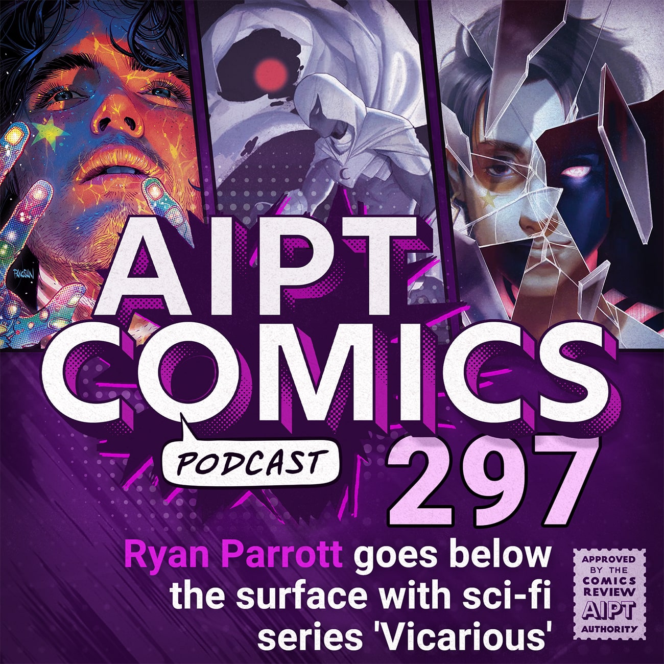 AIPT Comics Podcast Episode 297: Ryan Parrott goes below the surface with sci-fi series 'Vicarious'