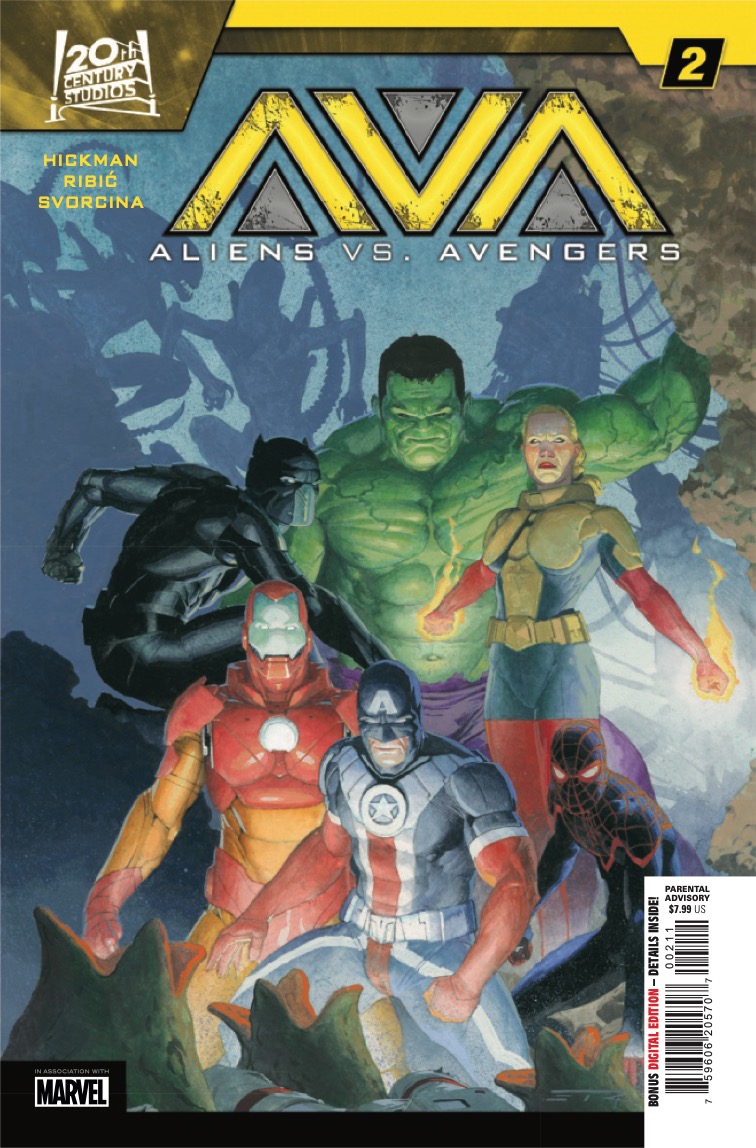 Marvel Preview: Aliens vs. Avengers #2