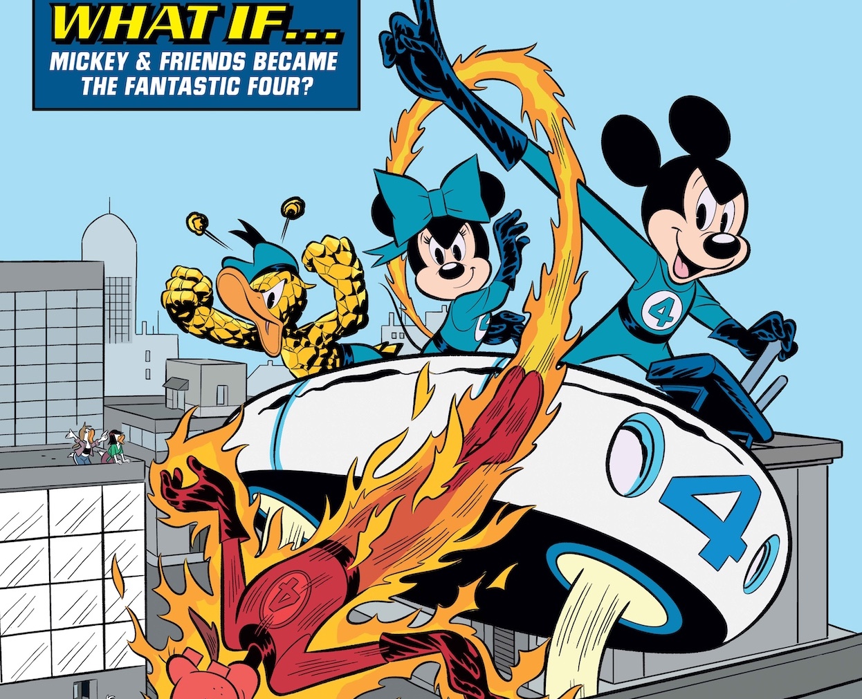 Every issue of 'Fantastic Four' in 2025 will feature 'Disney What If?' homage variant