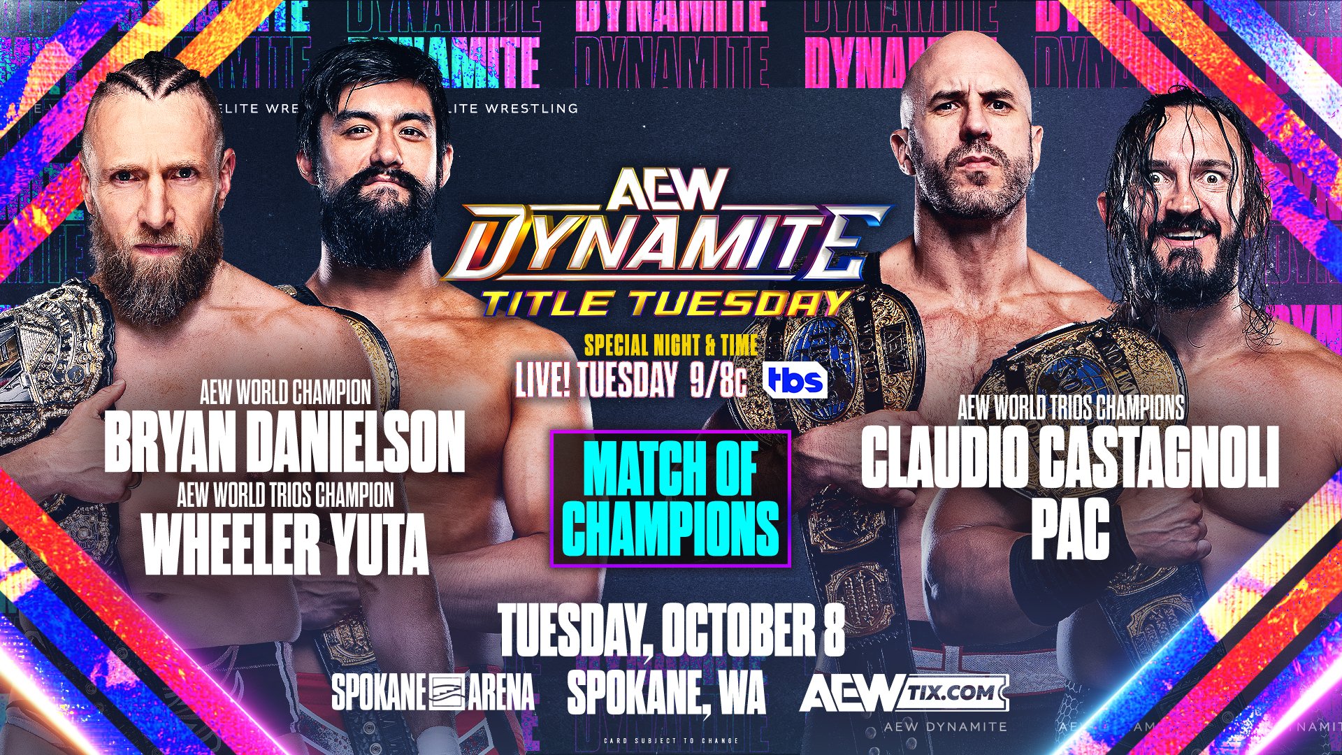AEW Dynamite Title Tuesday preview, full card: October 8, 2024