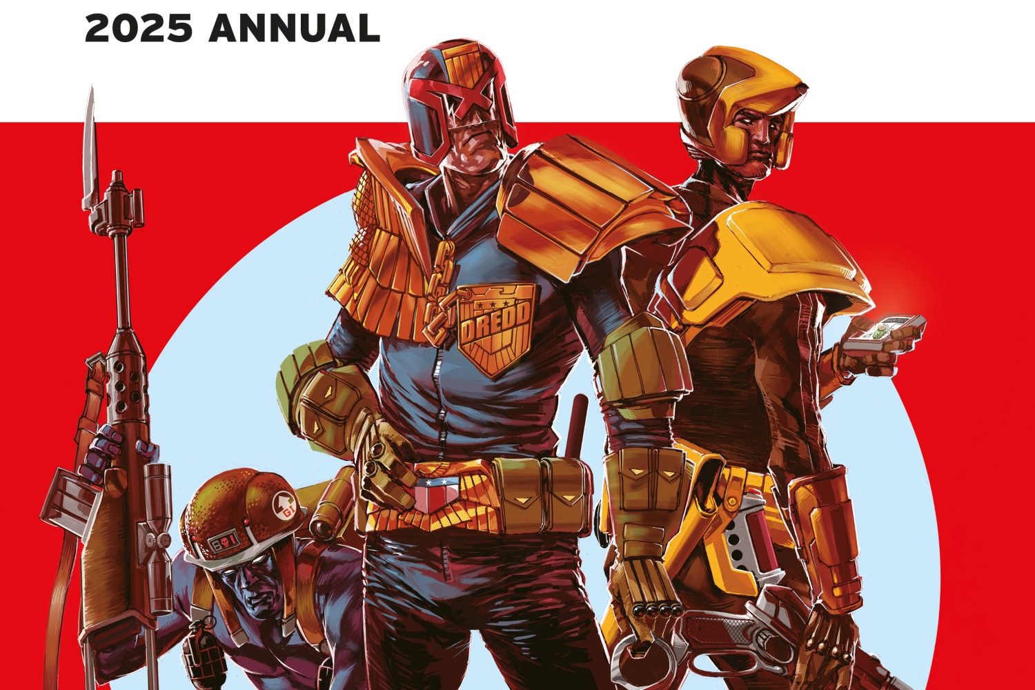 Chris Condon, Fernando Blanco talk Trump, apes, and Judge Dredd in '2000 AD' annual