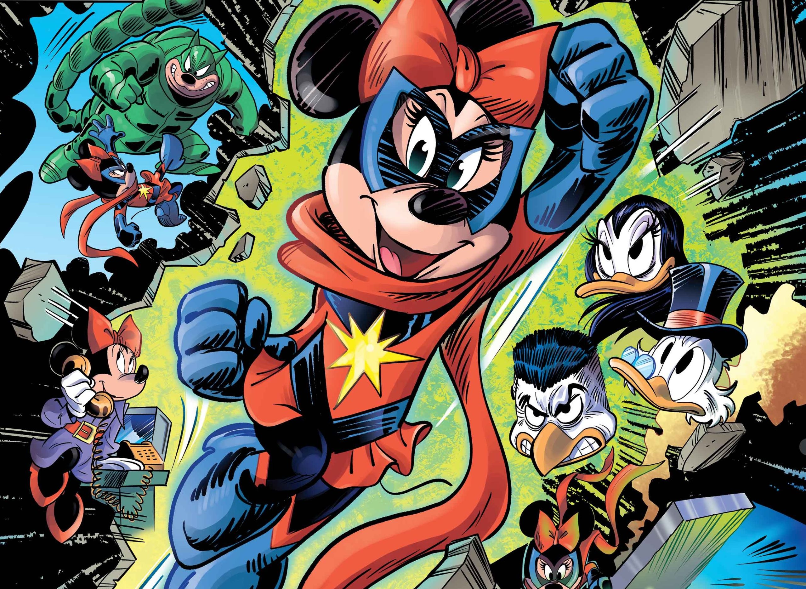 Marvel First Look: Marvel & Disney: What If…? Minnie Became Captain Marvel #1