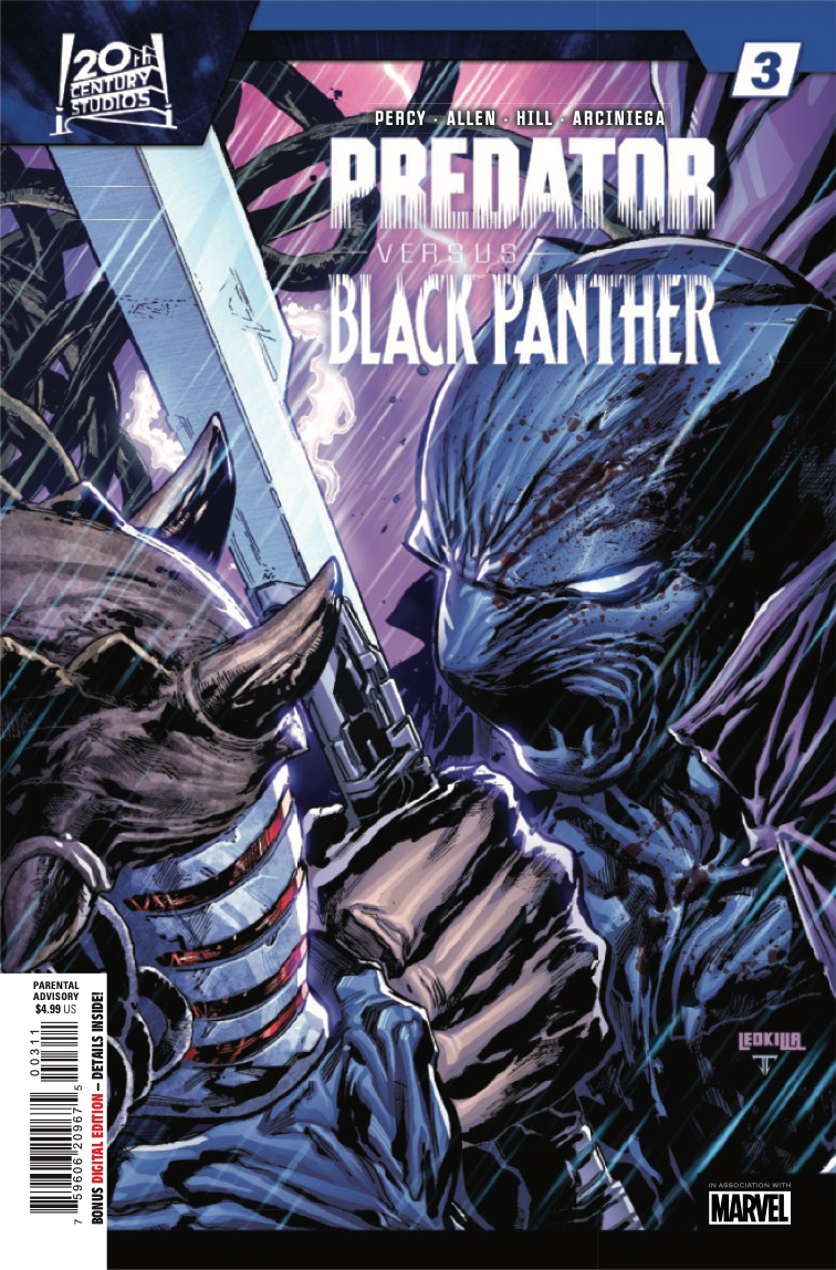 Marvel Preview: Predator vs. Black Panther #3