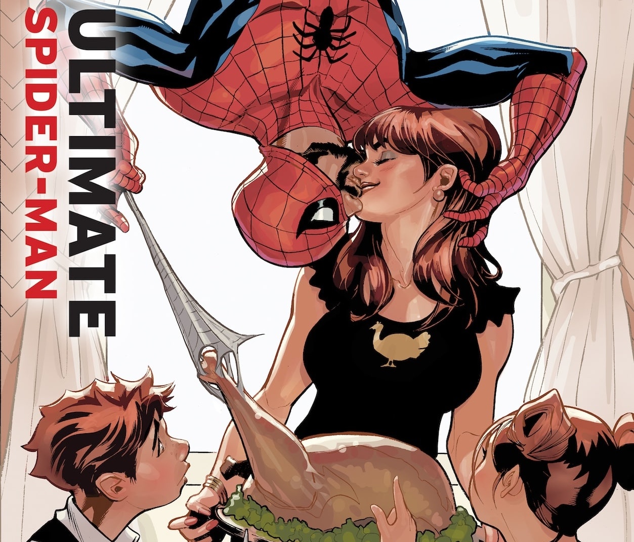 Celebrate Thanksgiving with 'Ultimate Spider-Man' #11 cover