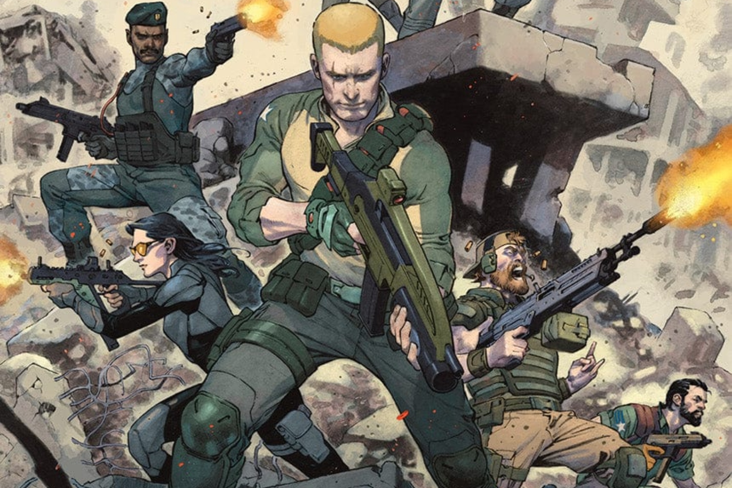 Joshua Williamson on taking big swings with 'G.I. Joe' #1