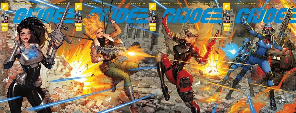 Skybound reveals David Nakayama 'G.I. JOE.' #1-4 connecting cover