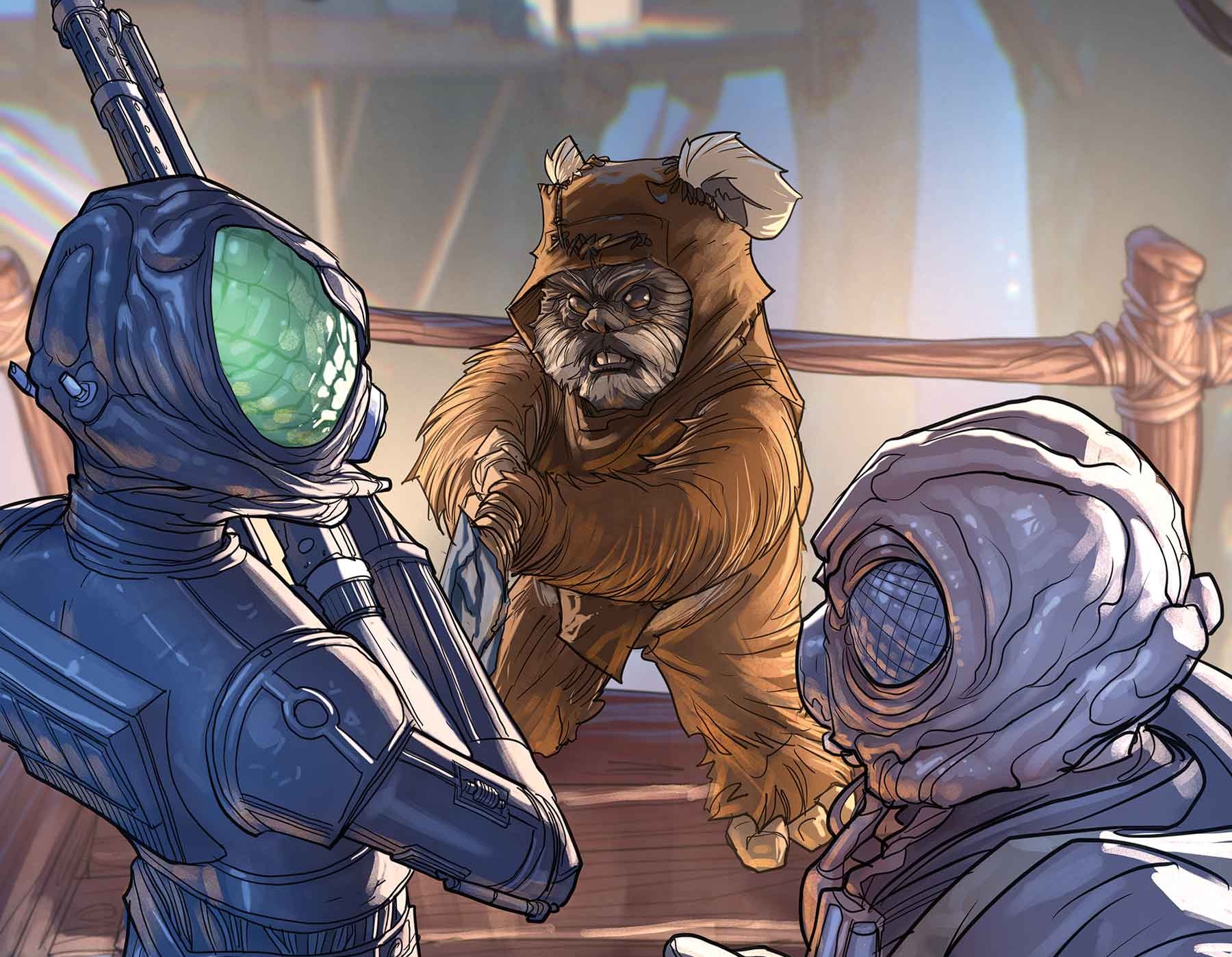 EXCLUSIVE Marvel First Look: Star Wars: Ewoks #2