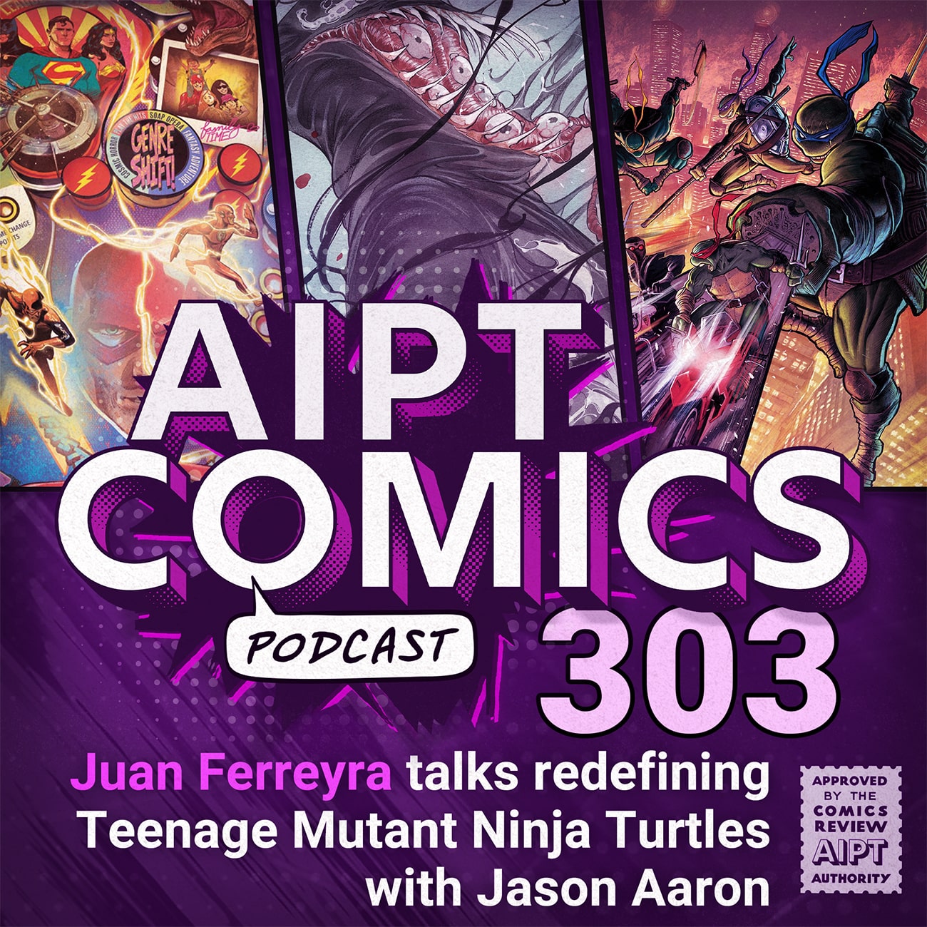 AIPT Comics Podcast Episode 303: Juan Ferreyra talks redefining Teenage Mutant Ninja Turtles with Jason Aaron