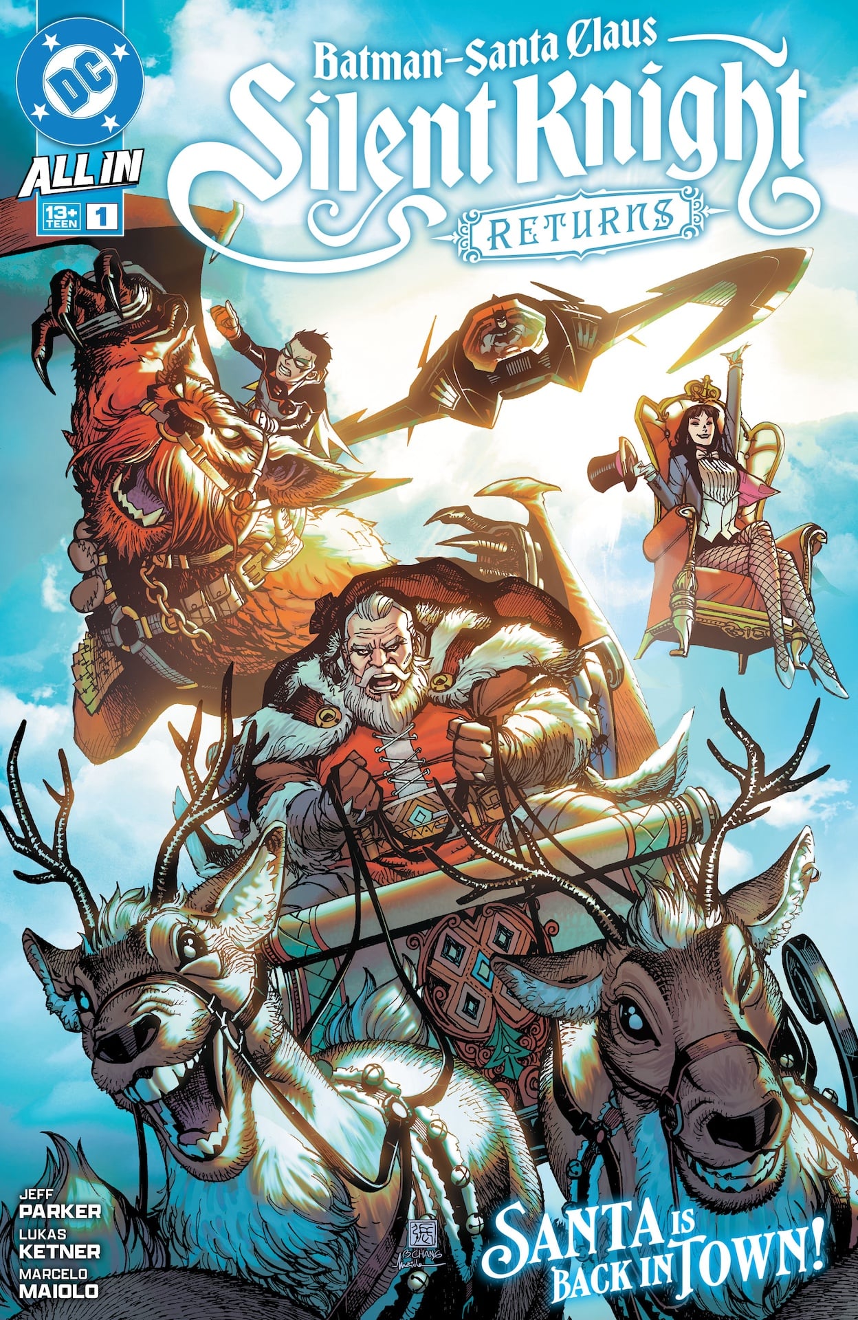 DC Preview: Batman / Santa Claus: Silent Knight Returns #1